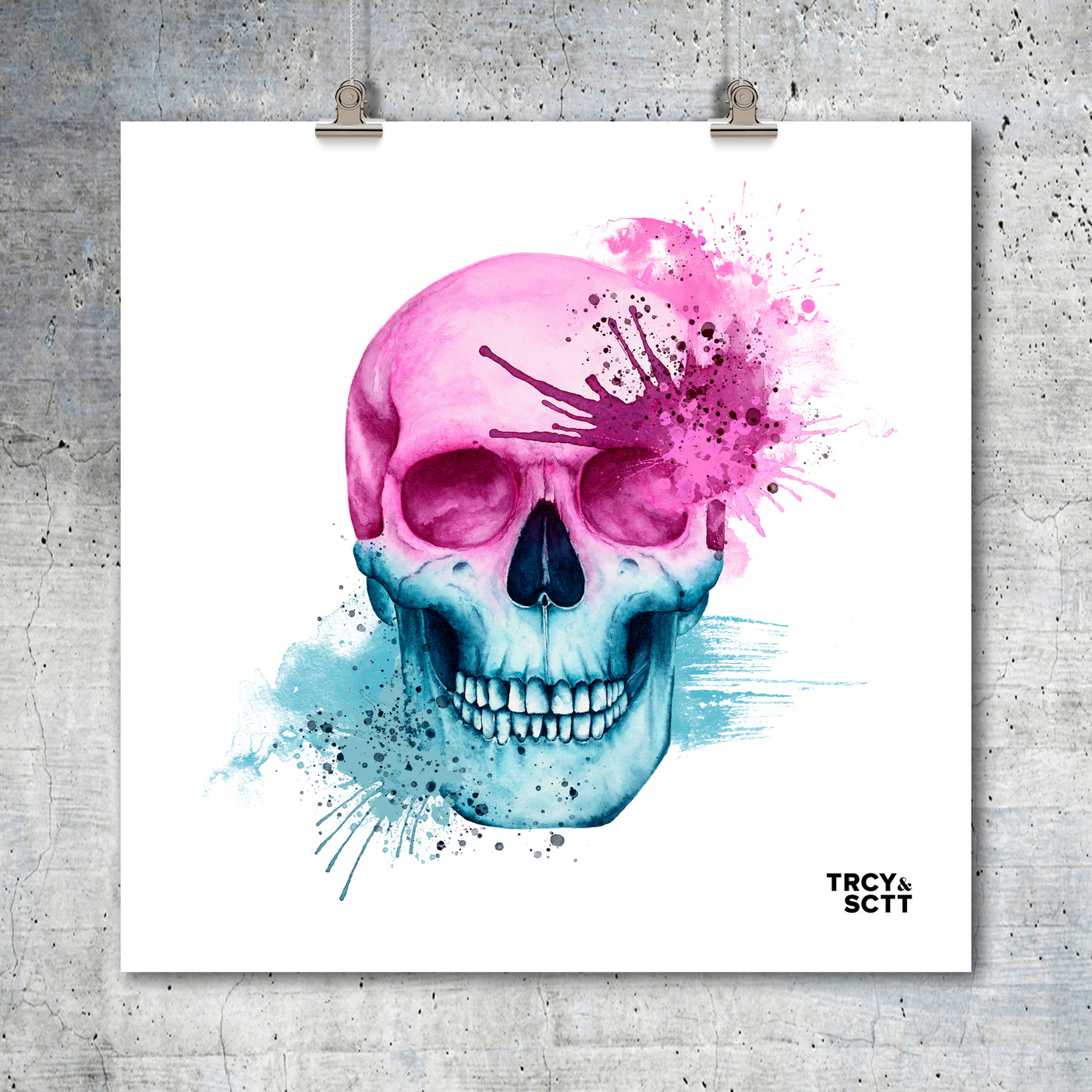 True Skullours Fine Art Print